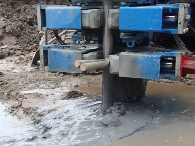 Рис 1. Буроинъекционные работы