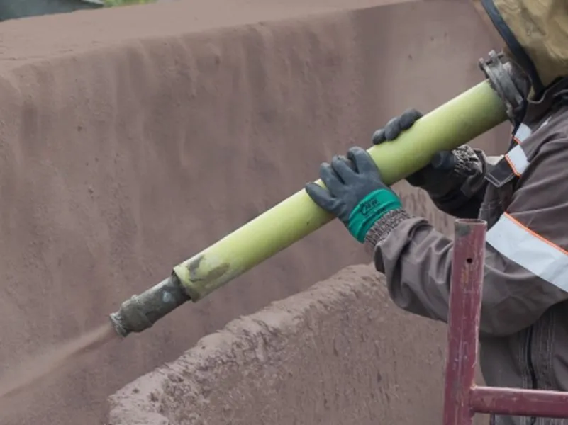 Смесь для торкретирования